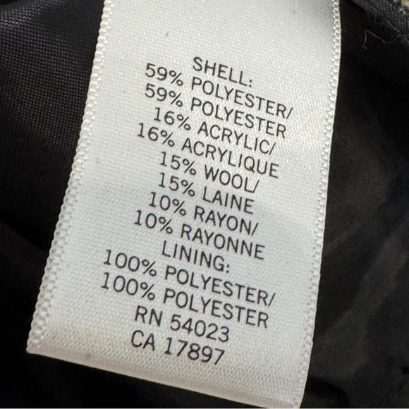 Banana Republic Wool Blend Tweed Skirt Size 2 - Picture 6 of 8